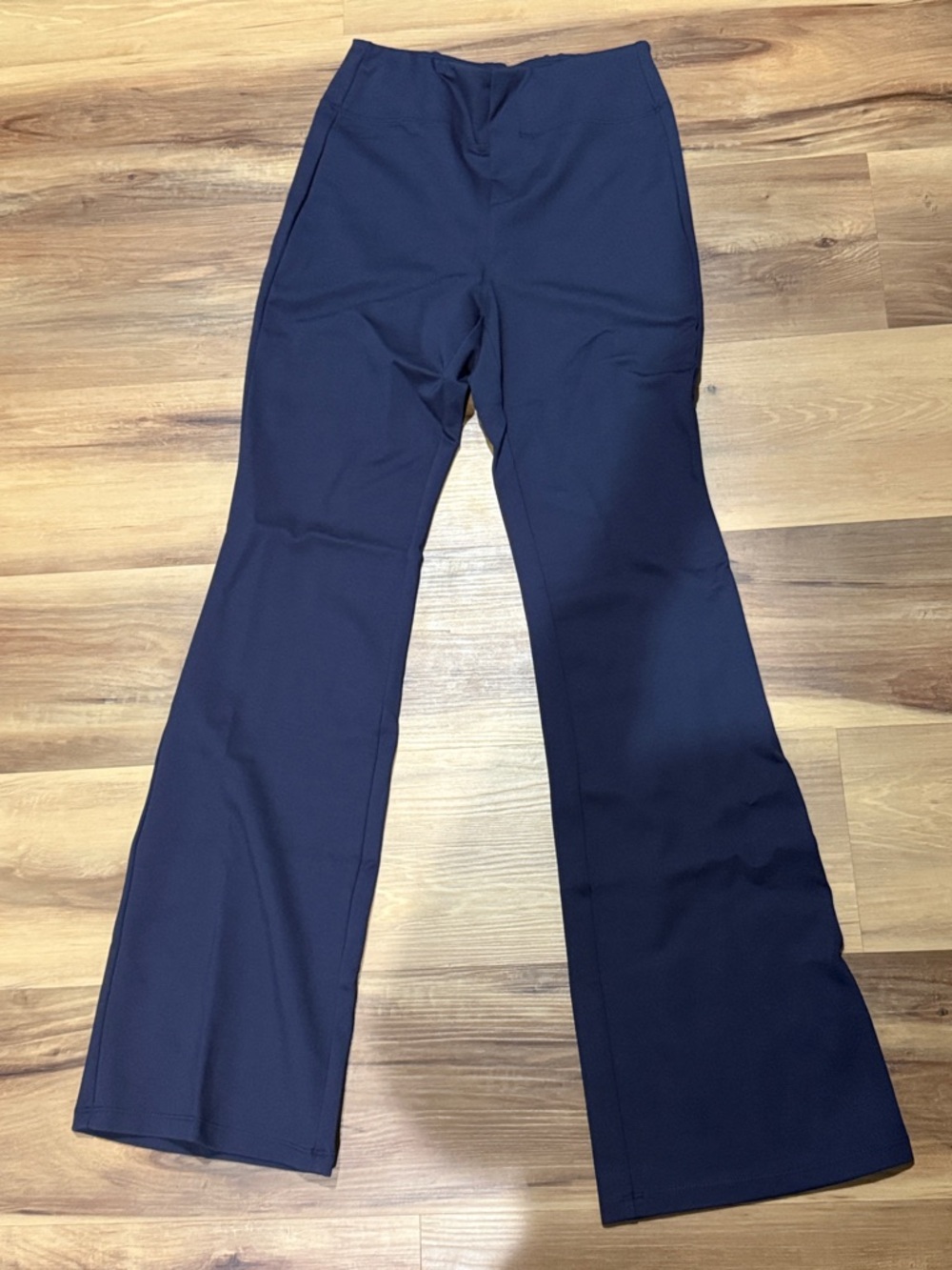 HALARA Navy Bootcut Flare Pants
